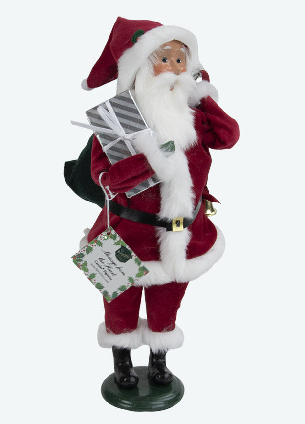 Byers Choice Caroler: Message Santa
