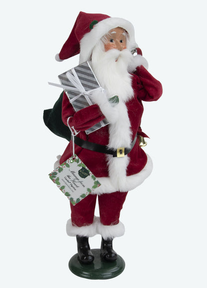 Byers Choice Caroler: Message Santa