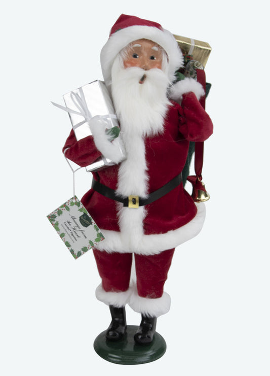 Byers Choice Caroler: Message Santa