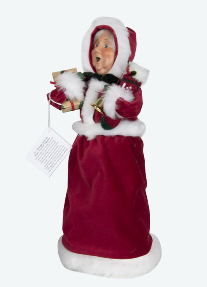 Byers Choice Caroler: Message Mrs. Claus