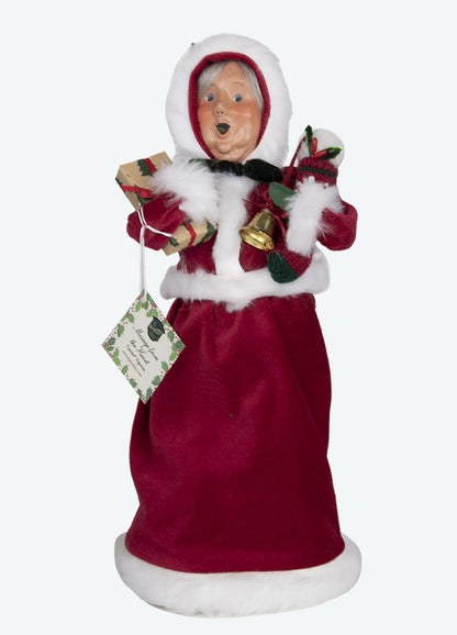 Byers Choice Caroler: Message Mrs. Claus