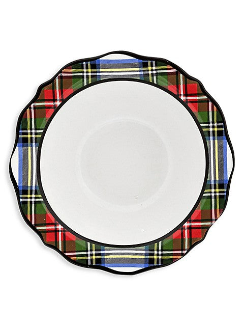 Juliska Stewart Tartan - Cereal/Ice Cream Bowl