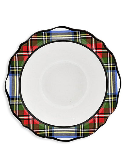 Juliska Stewart Tartan - Cereal/Ice Cream Bowl