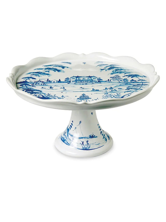 Juliska Country Estate Delft Blue Cake Stand