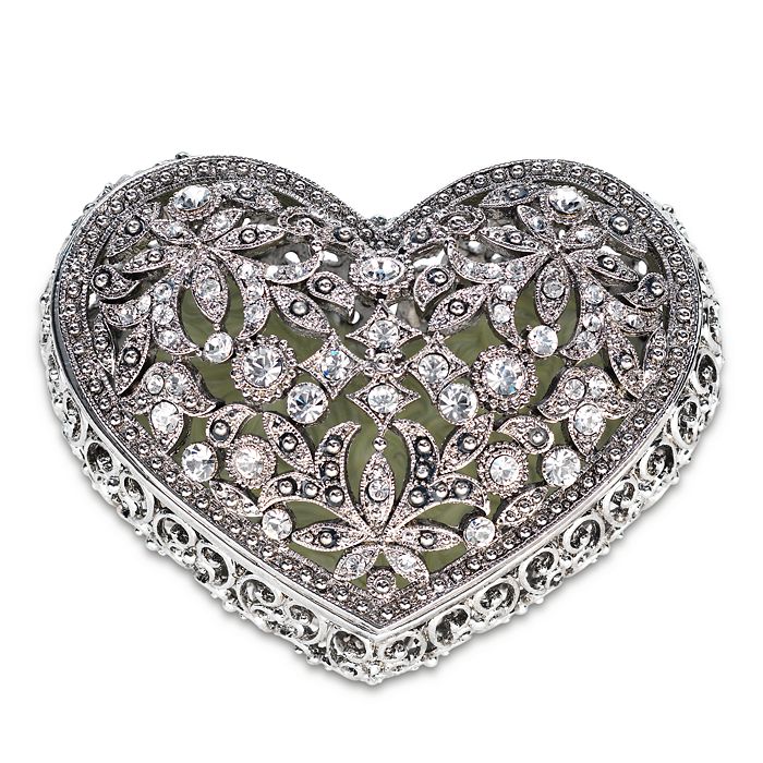 Olivia Riegel Silver Heart Box