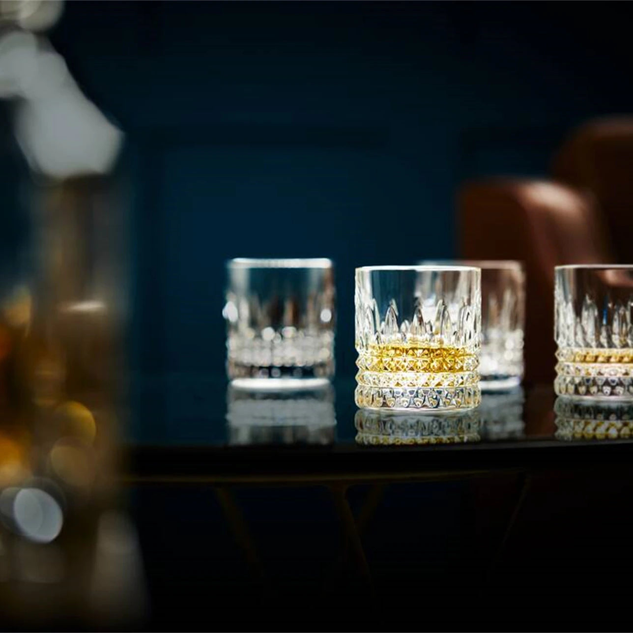 Waterford Lismore Connoisseur Diamond Straight Sided Tumblers, Set of 4