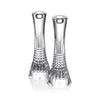 Waterford Lismore Diamond Candlestick 10in, Pair