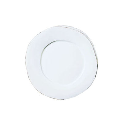 Vietri Lastra White - Canape Plate