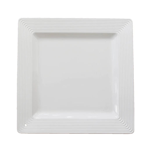 Nora Fleming Stoneware: Pinstripes Square Platter