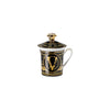 Versace Vitus Gala Black Mug w/lid 30 Years Mug
