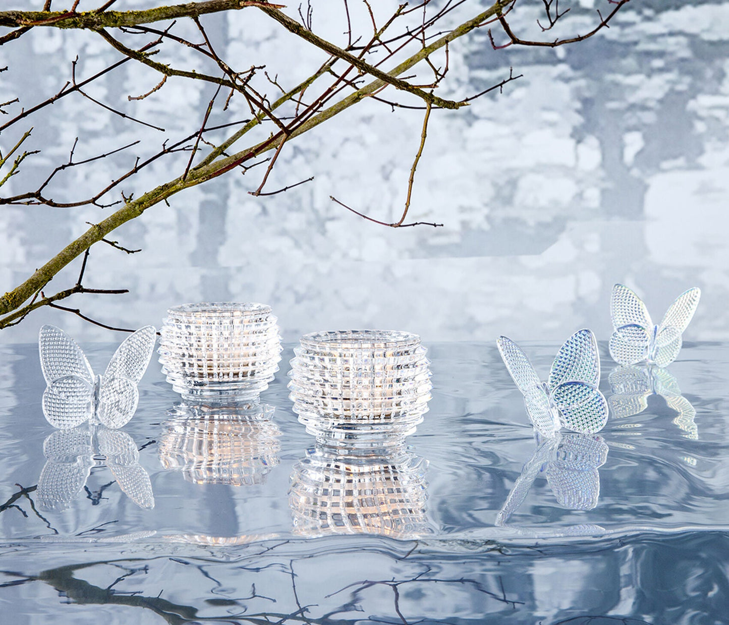 Baccarat Votive  - Eye - Clear (Set of 2)