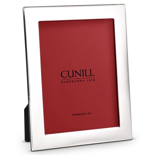 Cunill Tiffany Plain Non-Tarnish Sterling Silver Picture Frame - 5x7