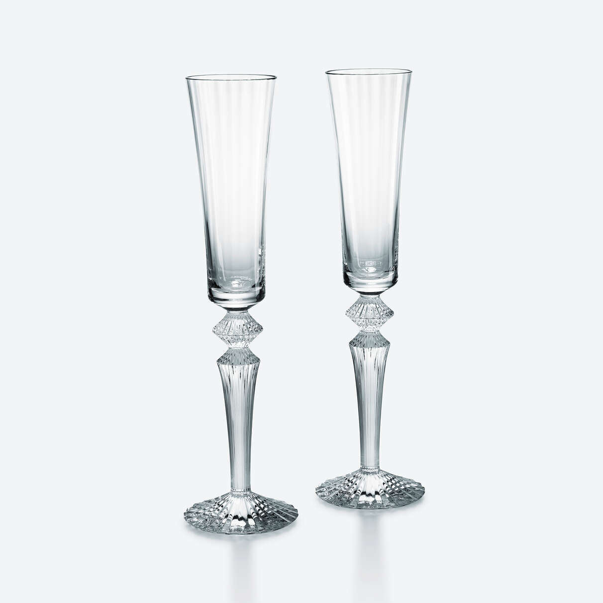 Baccarat Mille Flutissimo Champagne Baccarat  Nuits Flutes (Set of 2)