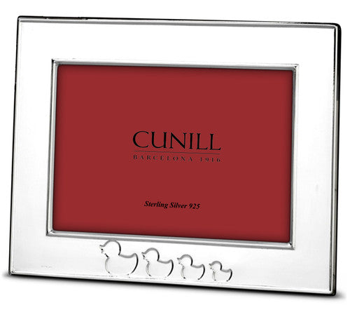 Cunill Just Ducky Sterling Silver  Picture Frame - 4x6