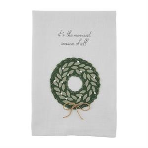 Wreath Tea Towel