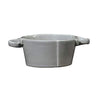 Vietri Lastra Gray - Handled Bowl Small