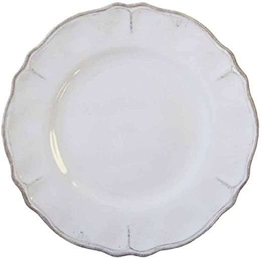 Le Cadeaux Rustica Antique White Melamine Salad Plate