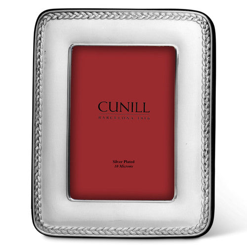 Cunill Braid Silver Plated Picture Frame - 4x6