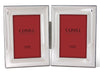 Cunill Rope Silver Plated Picture Frame - Hinged Double 4x6