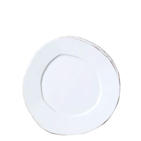 Vietri Lastra White - Salad Plate