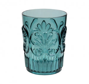 Le Cadeaux Fleur Acrylic Teal Small Tumbler