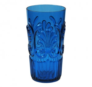 Le Cadeaux Fleur Acrylic Blue Large Tumbler