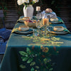 Garnier Thiebaut Mille Delices Boises Vert Tablecloth, 61" x 102"
