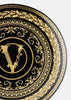 Versace Virtus Gala Black Bread and Butter Plate