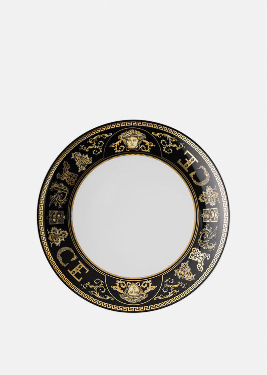 Versace Virtus Gala Black Salad Plate