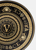Versace Virtus Gala Black Charger Plate