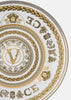 Versace Virtus Gala White Charger Plate
