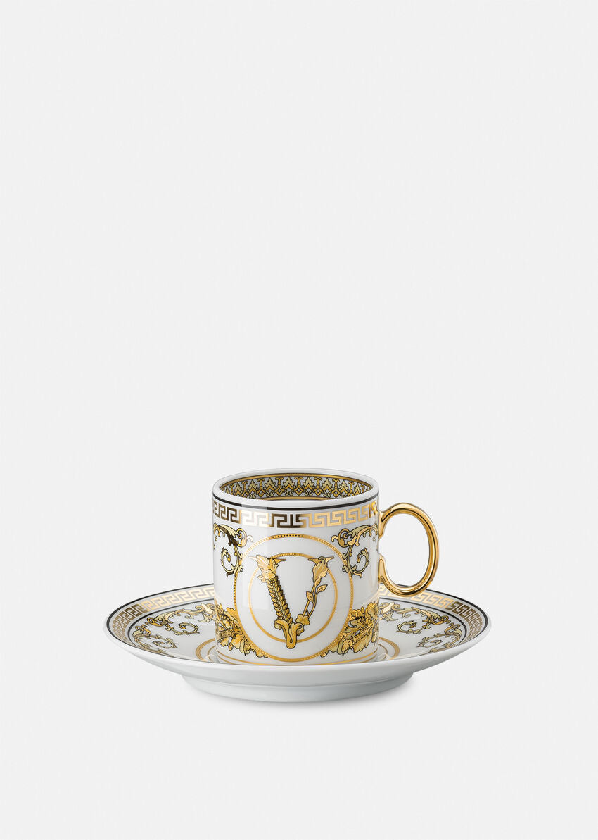 Versace Virtus Gala Espresso Cup & Saucer - Thumbnail 2