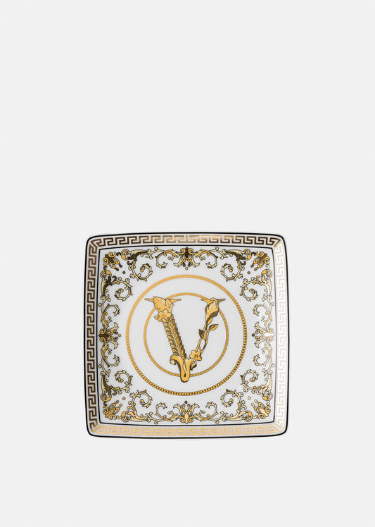 Versace Virtus White Gala Canape Dish
