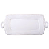 Vietri Lastra White - Handled Platter Rectangular