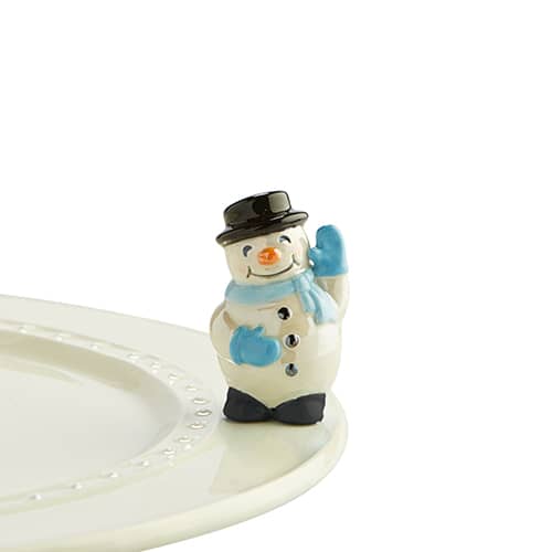 Nora Fleming Mini: Frosty Pal (Snowman)