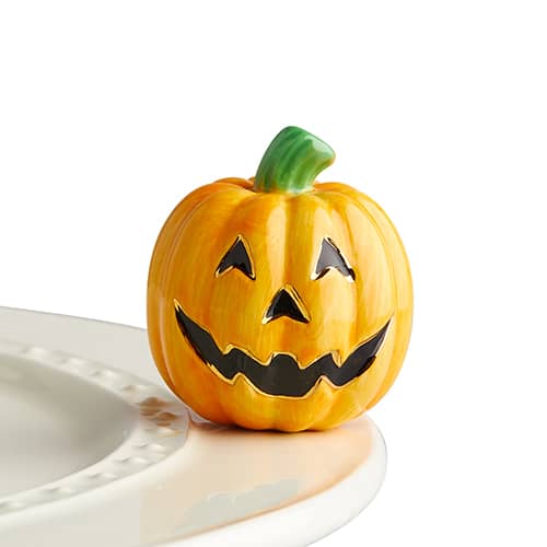 Nora Fleming Mini: Carved Cutie (Jack-O-Lantern)