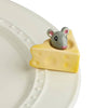 Nora Fleming Mini: Cheese, Please (Cheese with Mouse)