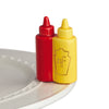 Nora Fleming Mini: Main Squeeze (Ketchup and Mustard)