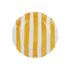 Vietri Amalfitana Stripe Salad Plate - Yellow