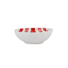 Vietri Amalfitana Stripe Cereal Bowl - Red