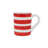 Vietri Amalfitana Stripe Mug - Red