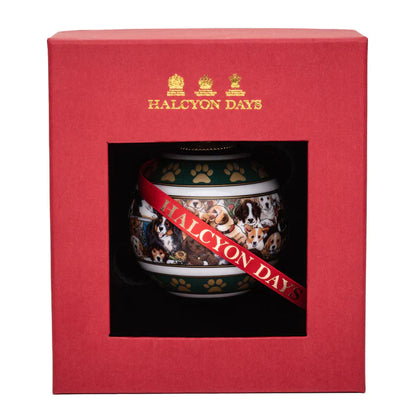 Halcyon Days Bauble - Have A Paws-itively