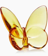 Baccarat Lucky Butterfly - Amber