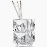 Baccarat Louxor Pencil Box - Clear