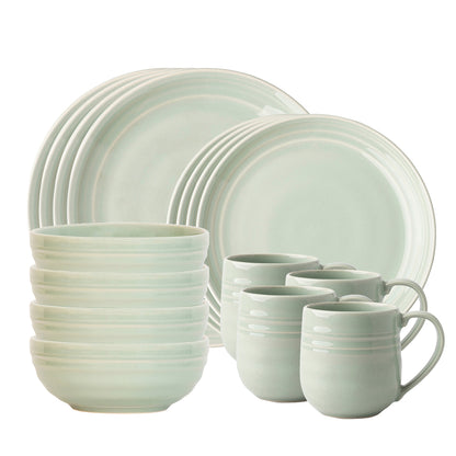 Juliska Bilbao 16 Piece Place Setting - Sage