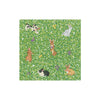 Caspari Bunnies and Boxwood Paper Cocktail Napkins - 20 Per Package