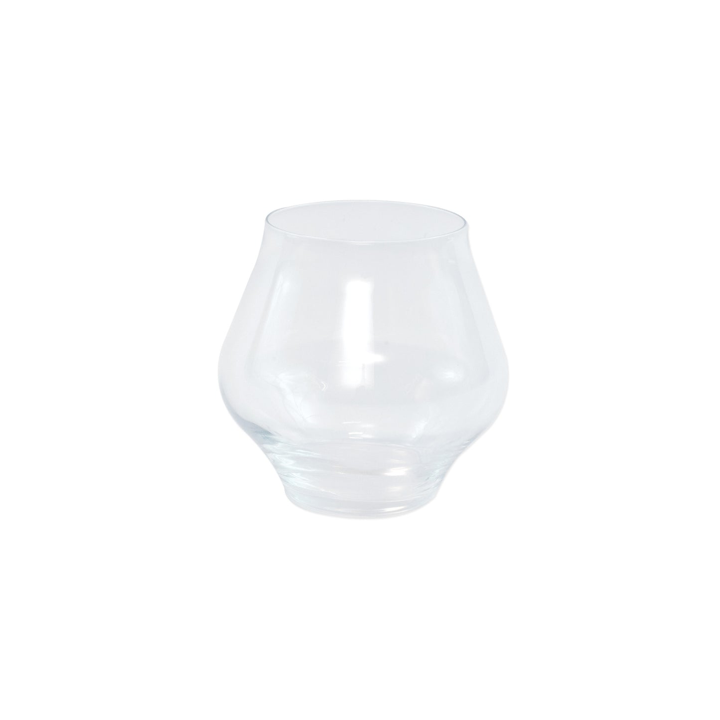 Vietri Contessa Stemless Wine Glass - Clear