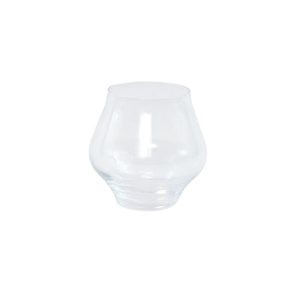 Vietri Contessa Stemless Wine Glass - Clear
