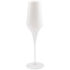 Vietri Contessa Champagne Glass - White