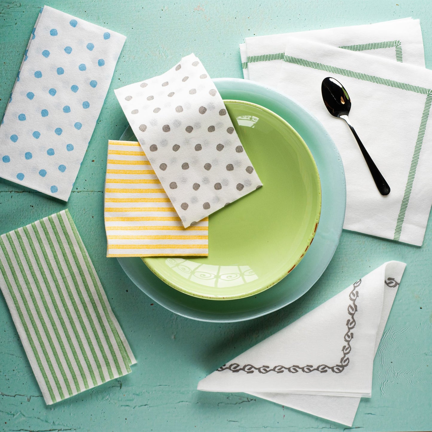 Vietri Cucina Fresca Dinner Plate - Aqua